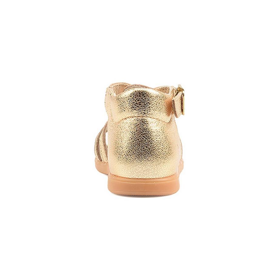 Bopy Ritola Sandales Fisherman en Cuir Métallisé  