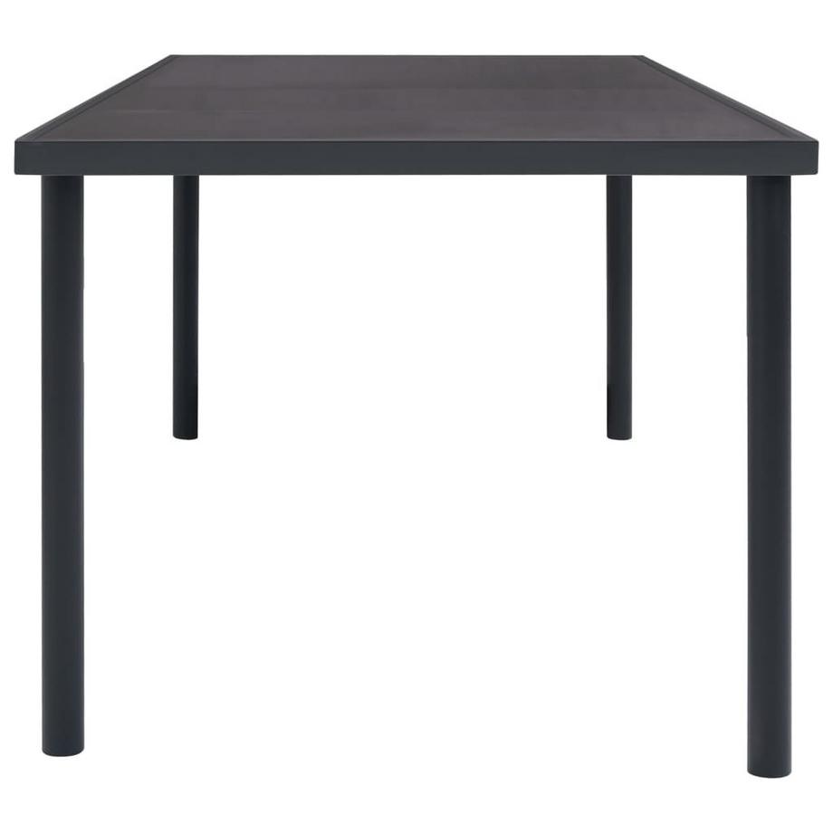VidaXL Gartentisch stahl  