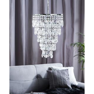 Beliani Lampe suspension en Métal Glamour ENTWASH  