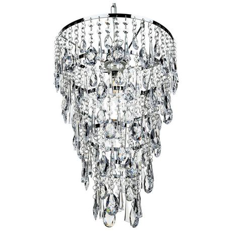 Beliani Lampe suspension en Métal Glamour ENTWASH  