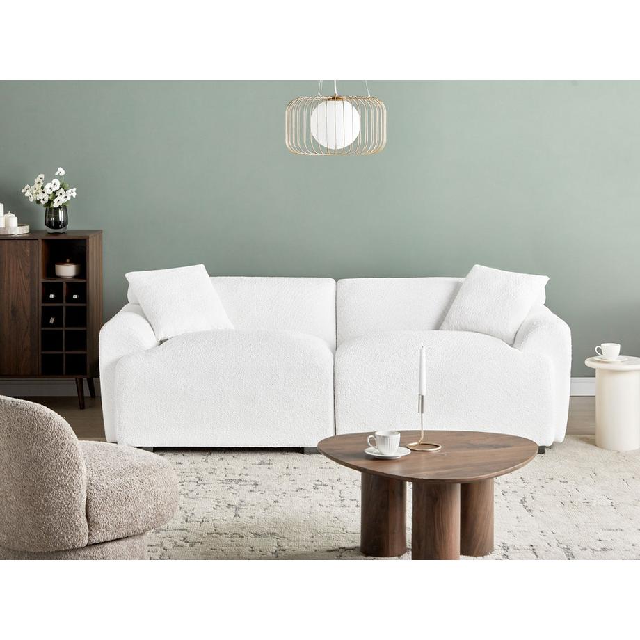 Beliani 3 Sitzer Sofa aus Bouclé  KORIO  