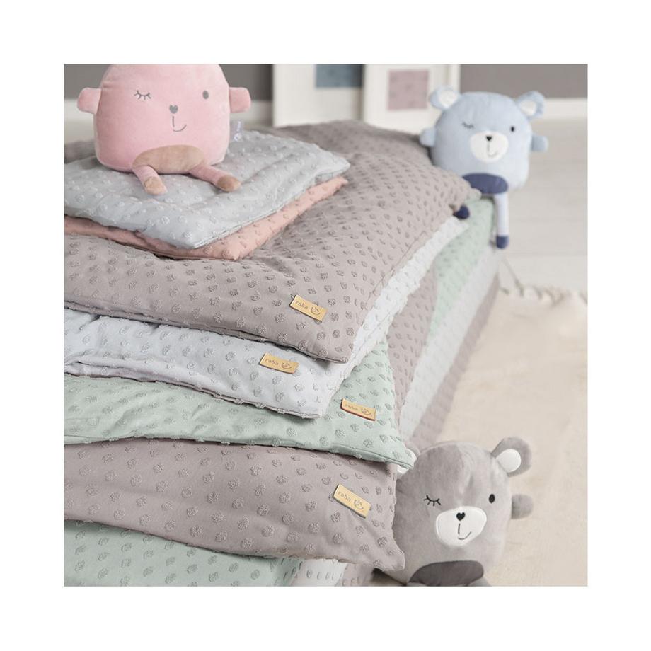 roba Parure de lit Organic 2 pièces 100x135cm Frosty Green  