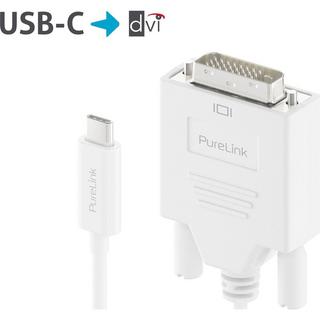 PureLink  Câble  IS2210-010 USB Type-C - DVI-D 