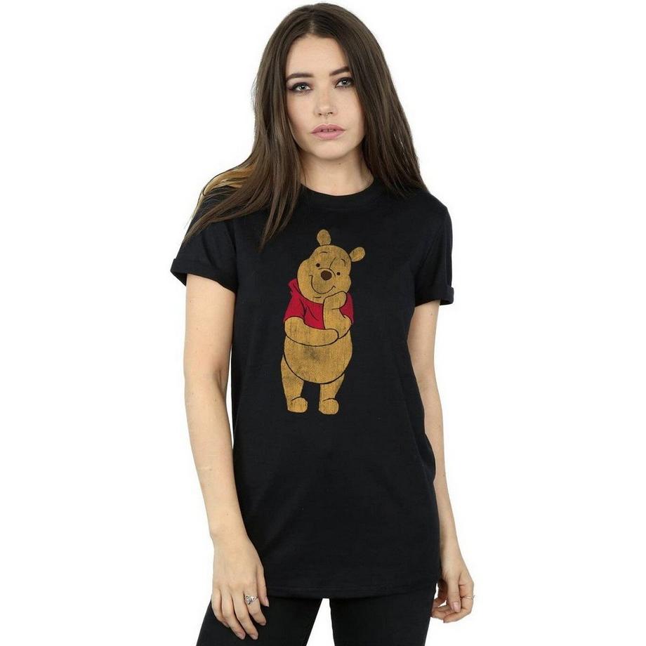 Winnie the Pooh Winnie the Pooh T-Shirt Stampata Vestibilità Larga  