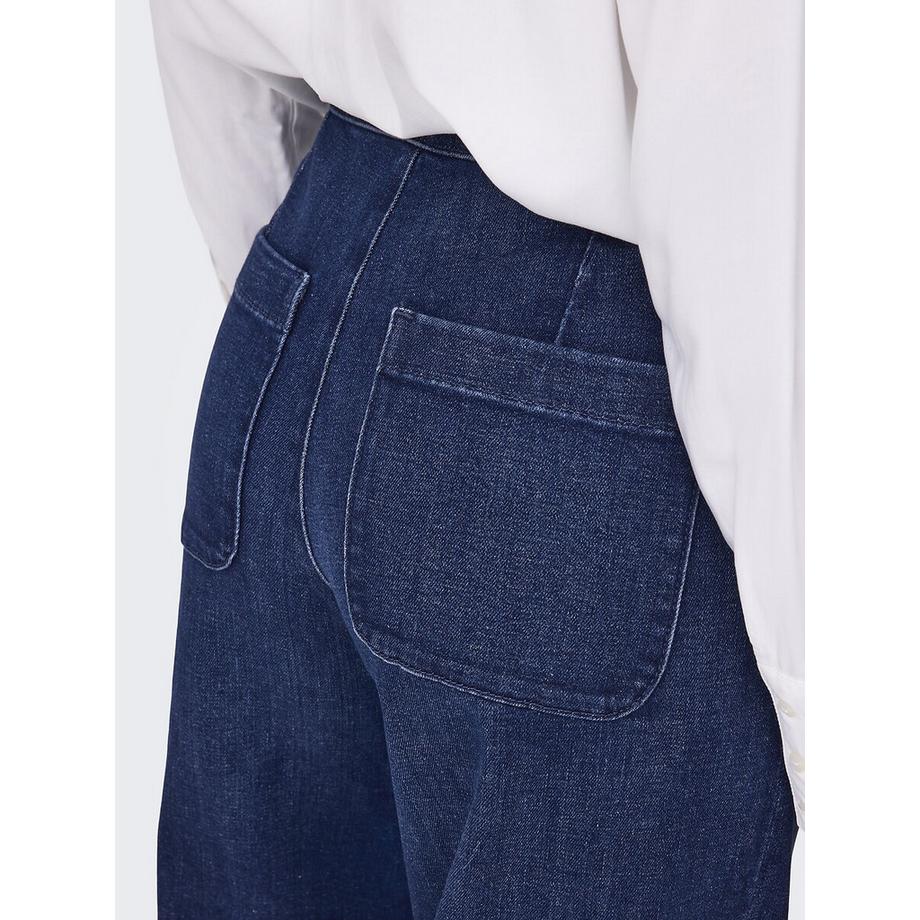 ONLY Jean Taille Haute Jambe Large  