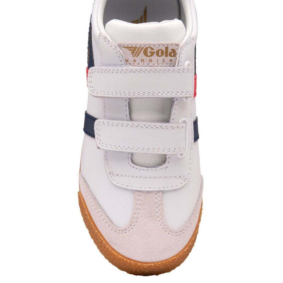 gola Classics Harrier Leather Strap Trainers  