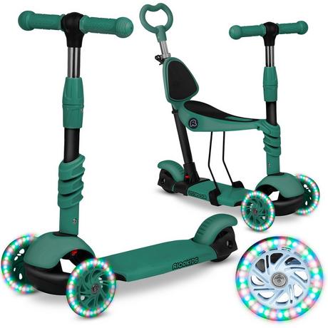 B2X  Ricokids Todi scooter à trois roues - vert 