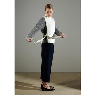 Studio Cashmere8  NAMI 15 Cardigan senza maniche stand-up 4 veli - 100% cashmere 