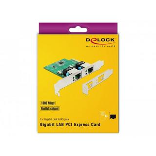 DeLock  89999 scheda di rete e adattatore Interno WLAN 1000 Mbit/s 