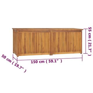 VidaXL Gartenbox teak  