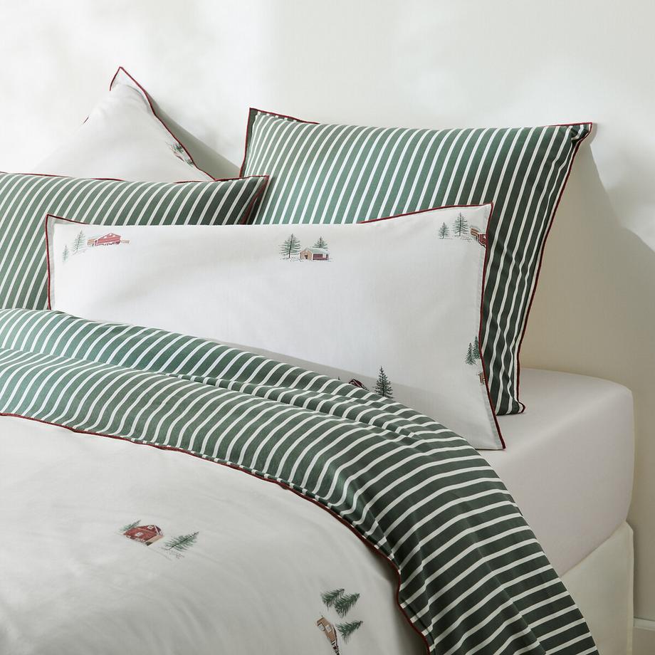 La Redoute Intérieurs Taie d'oreiller en coton lavé  