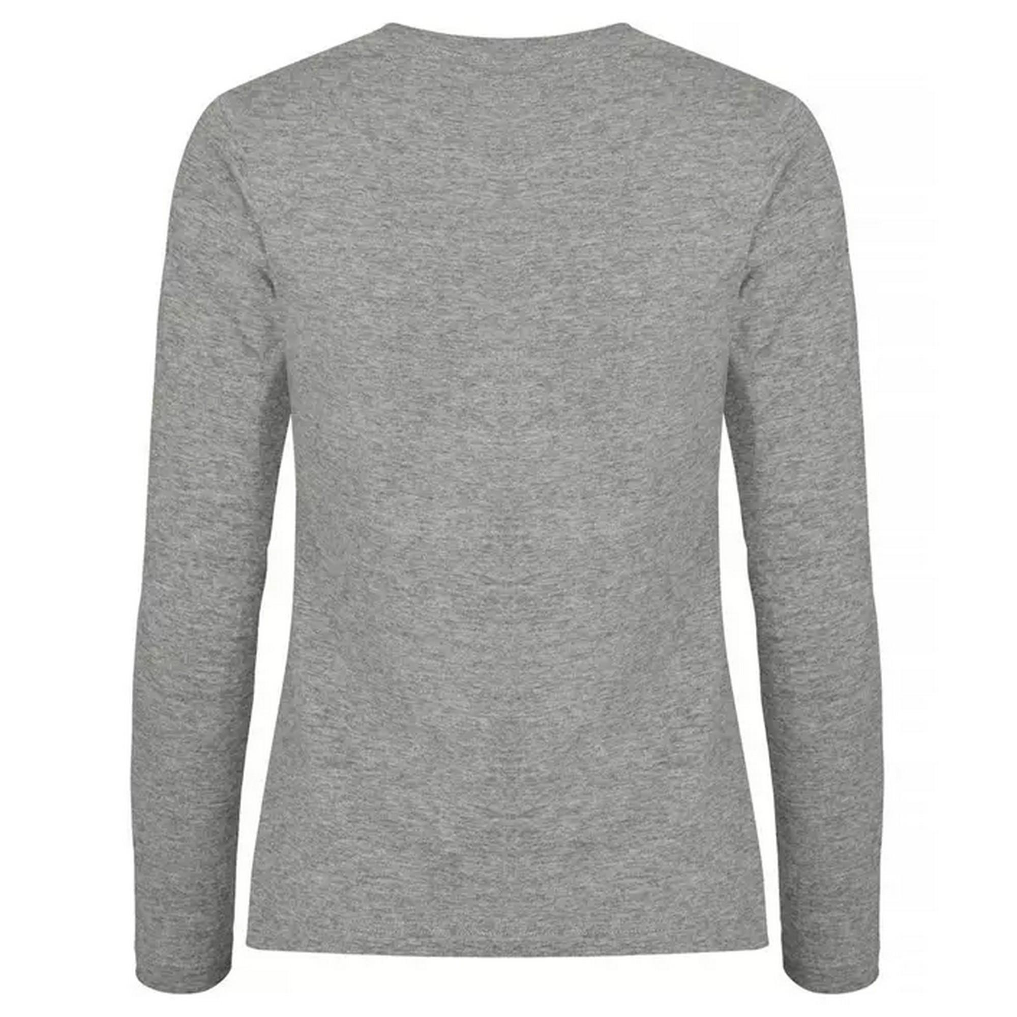 Clique T-shirt basica a maniche lunghe  