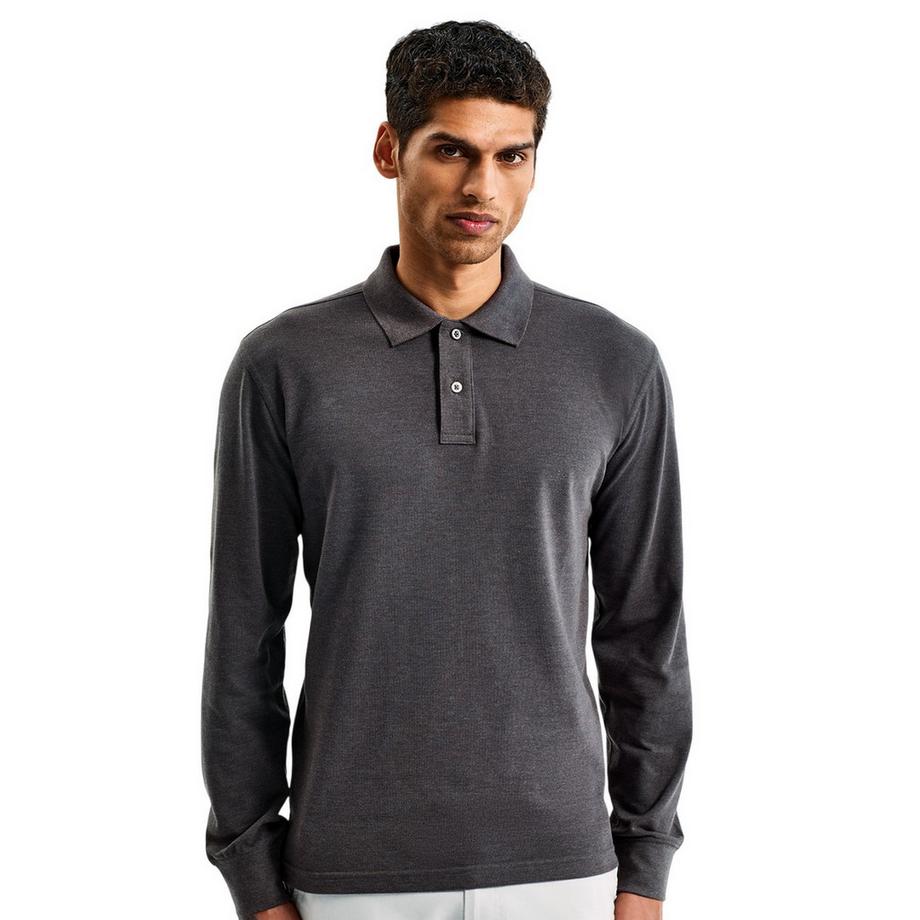 PoloShirt, langärmlig