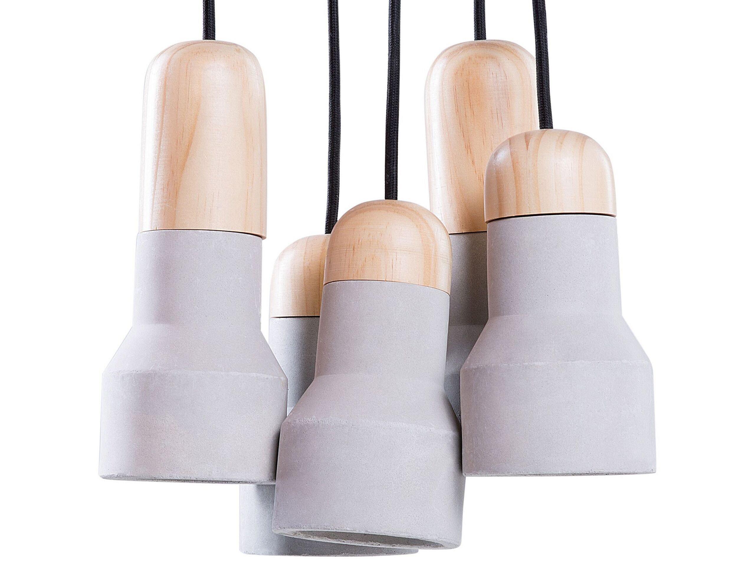 Beliani Lampe suspension en Béton Moderne APURE  