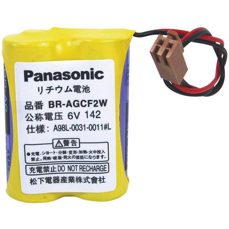 Panasonic  Lithium Spezialbatterie mit Stecker 