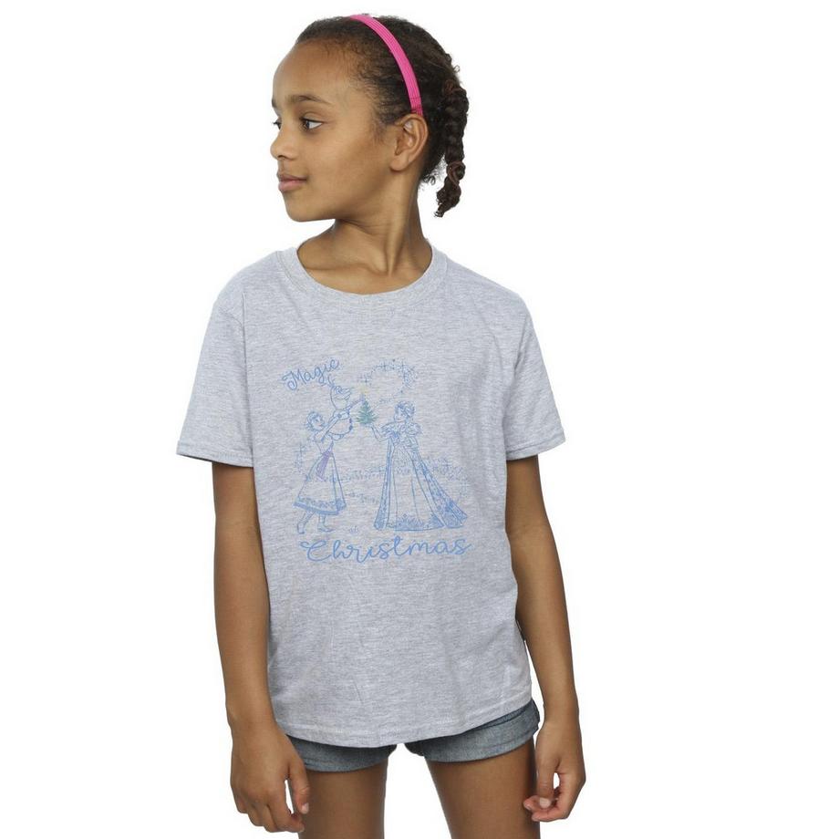 Disney  Tshirt FROZEN MAGIC CHRISTMAS 