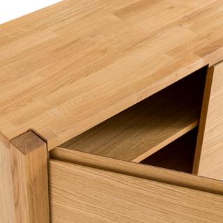 La Redoute Intérieurs TV-Möbel Adélita aus Eiche und Furnier  