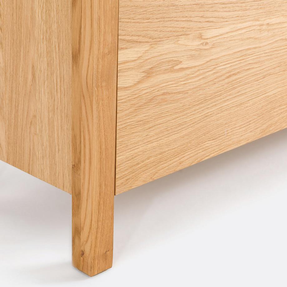 La Redoute Intérieurs TV-Möbel Adélita aus Eiche und Furnier  