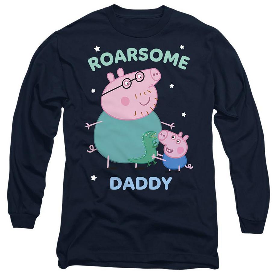 T-ShirtManches Longues Motif Papa Pig Roarsome