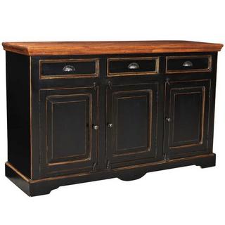 mutoni Buffet Taverna couleur miel noir 150x90  