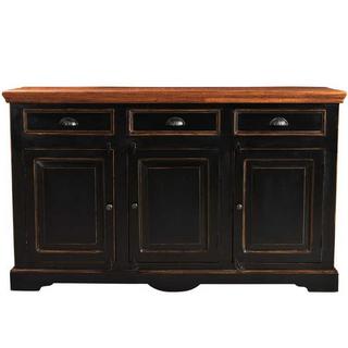 mutoni Buffet Taverna couleur miel noir 150x90  