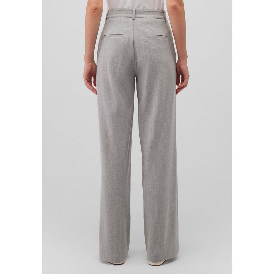 Mavi Pantalon Large Rayures Craie  