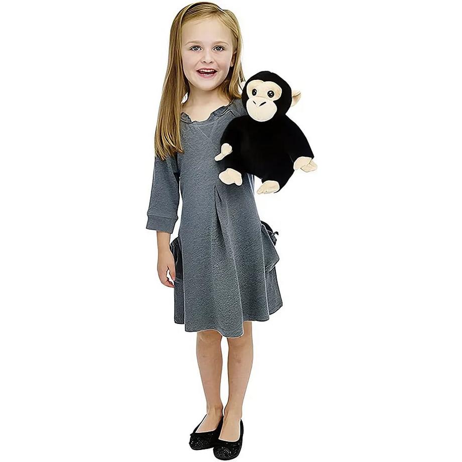THE PUPPET COMPANY  Full-Bodied Handpuppe Schimpanse (30cm) 