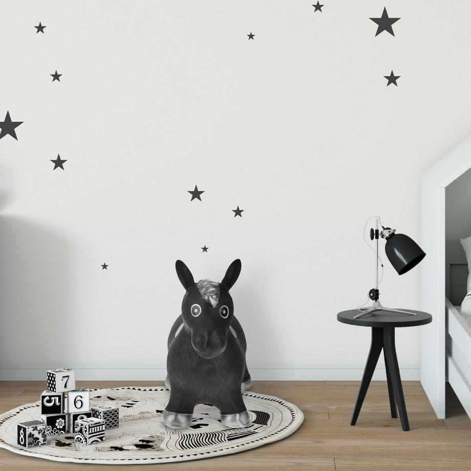 B2X  Cheval gonflable noir 