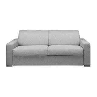 LINEA SOFA Canapé 4 places conible express en tissu CALITO Couchage lattes largesMatelas  