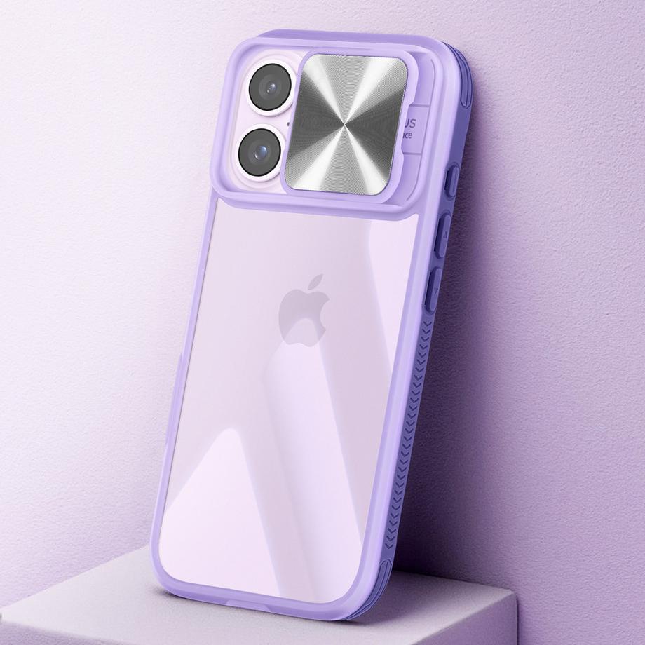 Avizar  Coque iPhone 16 Plus Contour Violet 