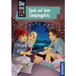 Die drei !!!, 99, Spuk auf dem Campingplatz Heger, Ann-Katrin; Biber, Ina (Illustrationen) Copertina rigida 