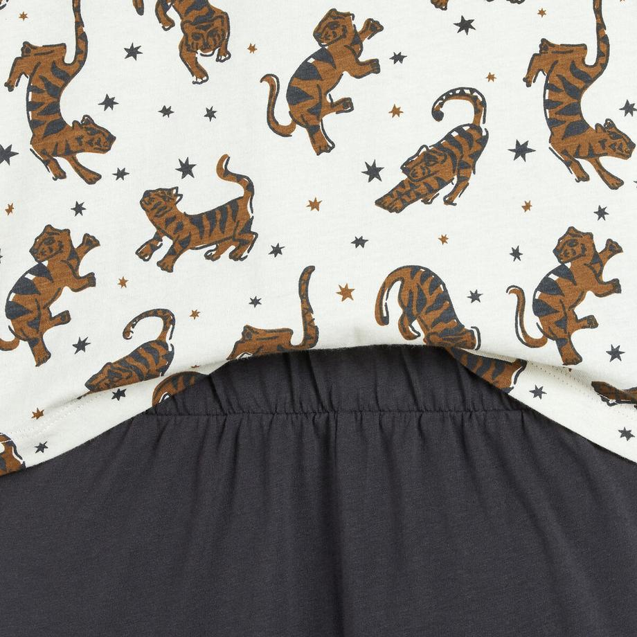 La Redoute Collections  2er-Pack Kurzpyjamas mit Tigermotiven 