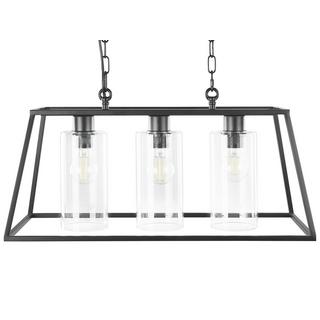 Beliani Lampe suspension en Métal Moderne MUGER  