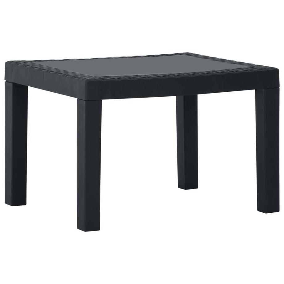 VidaXL Salon de jardin plastique  