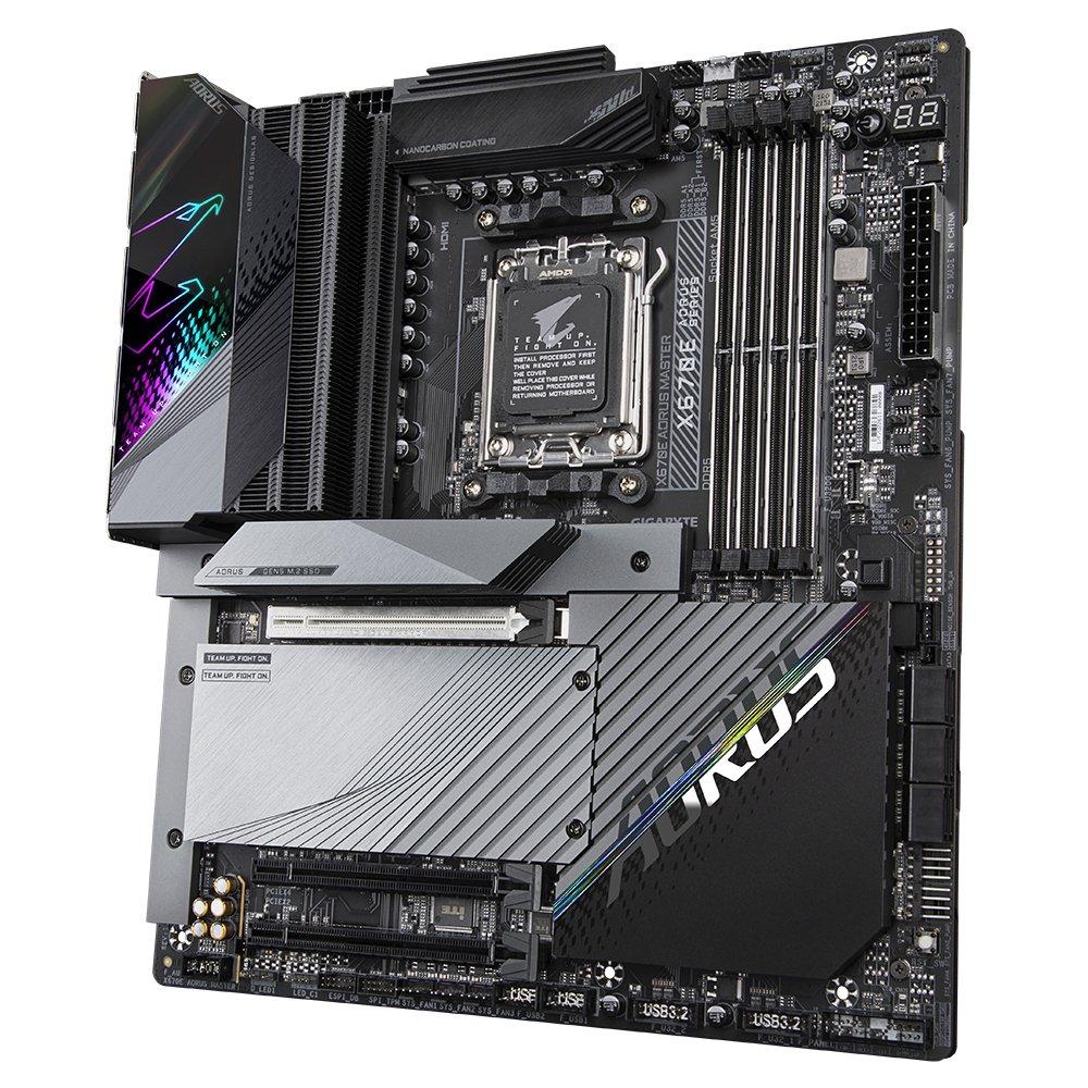 Gigabyte  X670E AORUS MASTER (REV. 1.0) scheda madre AMD X670 Presa di corrente AM5 ATX 