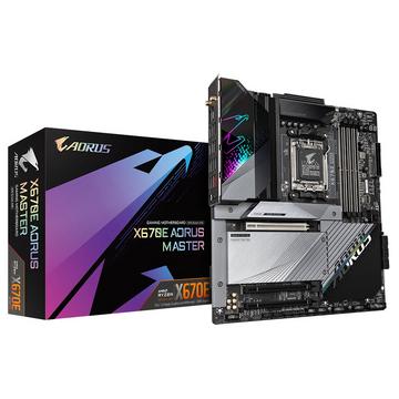 X670E AORUS MASTER (REV. 1.0) scheda madre AMD X670 Presa di corrente AM5 ATX