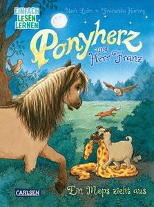 Ponyherz und Herr Franz: Ein Mops zieht aus Luhn, Usch; Harvey, Franziska (Illustrationen) Gebundene Ausgabe 