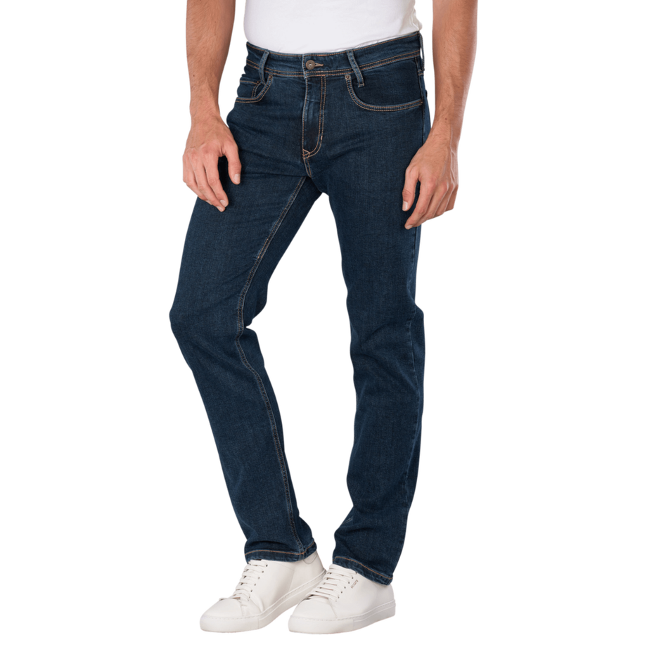 MAC Arne Straight Fit Alpha Denim Jeans  