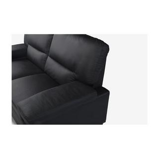 Vente-unique Ledersofa 2Sitzer Büffelleder MIMAS  