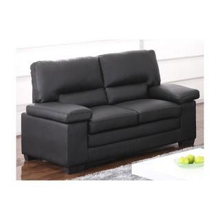 Vente-unique Ledersofa 2Sitzer Büffelleder MIMAS  