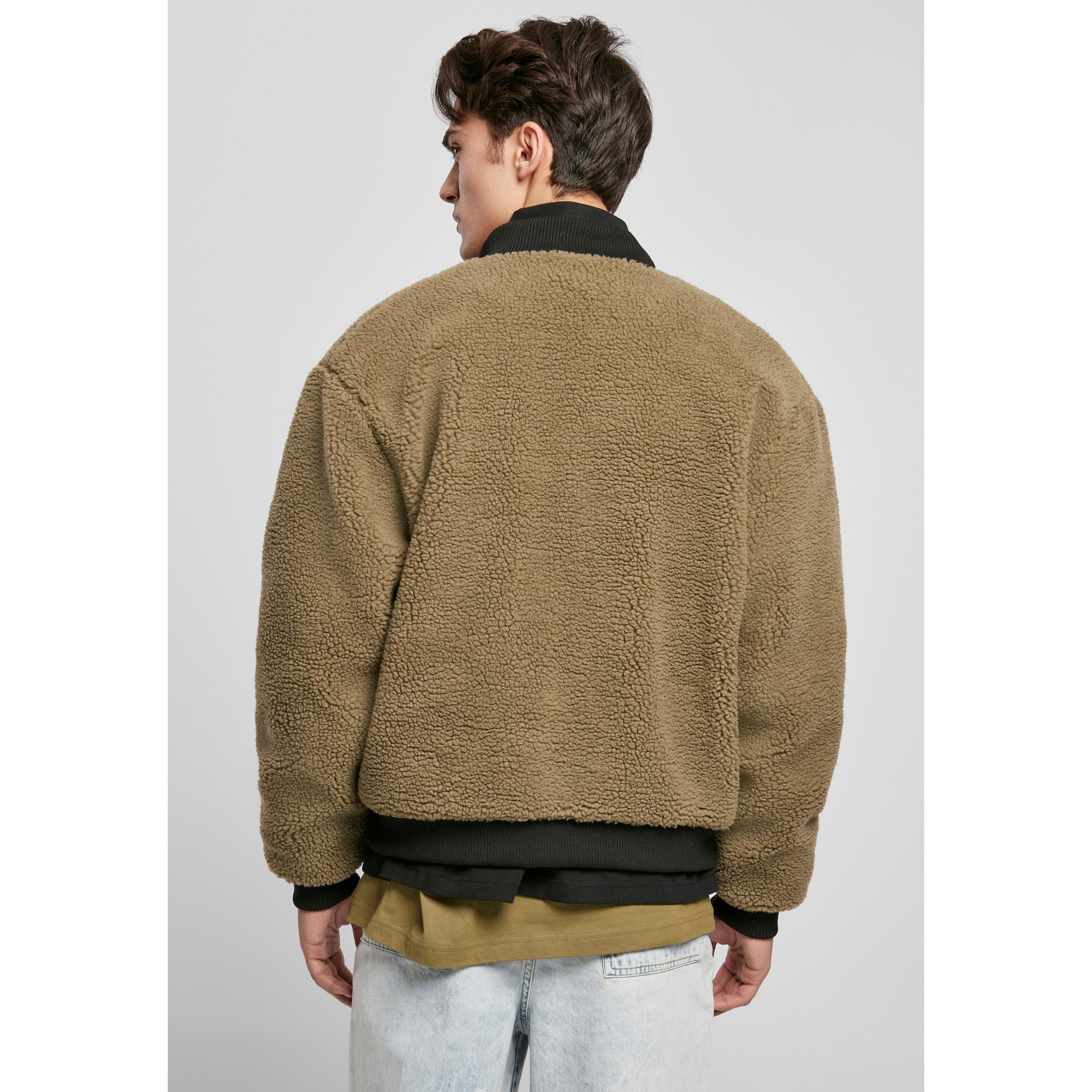 URBAN CLASSICS Boxy Sherpa Jacke  