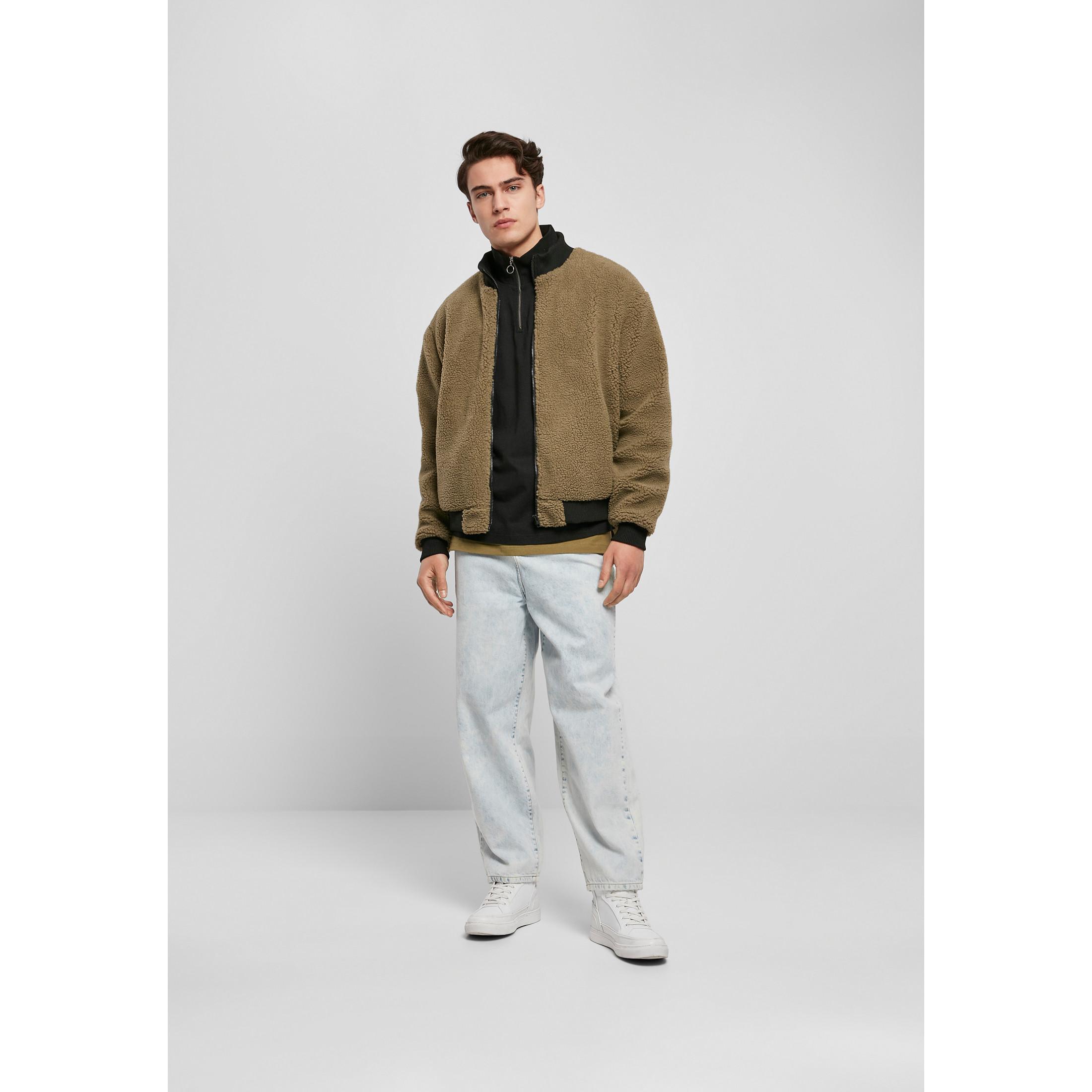 URBAN CLASSICS Boxy Sherpa Jacke  