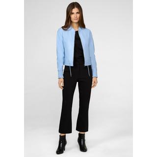 RICANO  Veste en cuir  Lilly, cropped avec cordon de serrage 