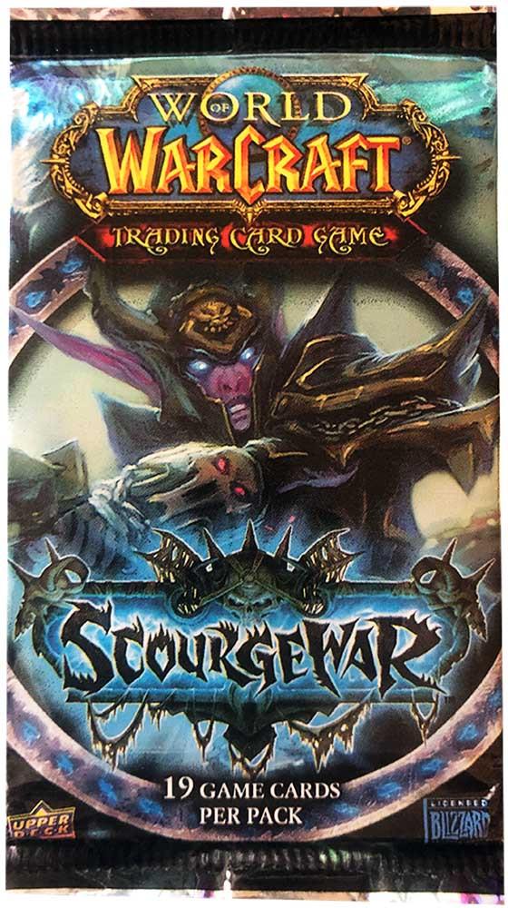 BLIZZARD ENTERTAINMENT  Scourgewar World of Warcraft TCG Booster Pack 