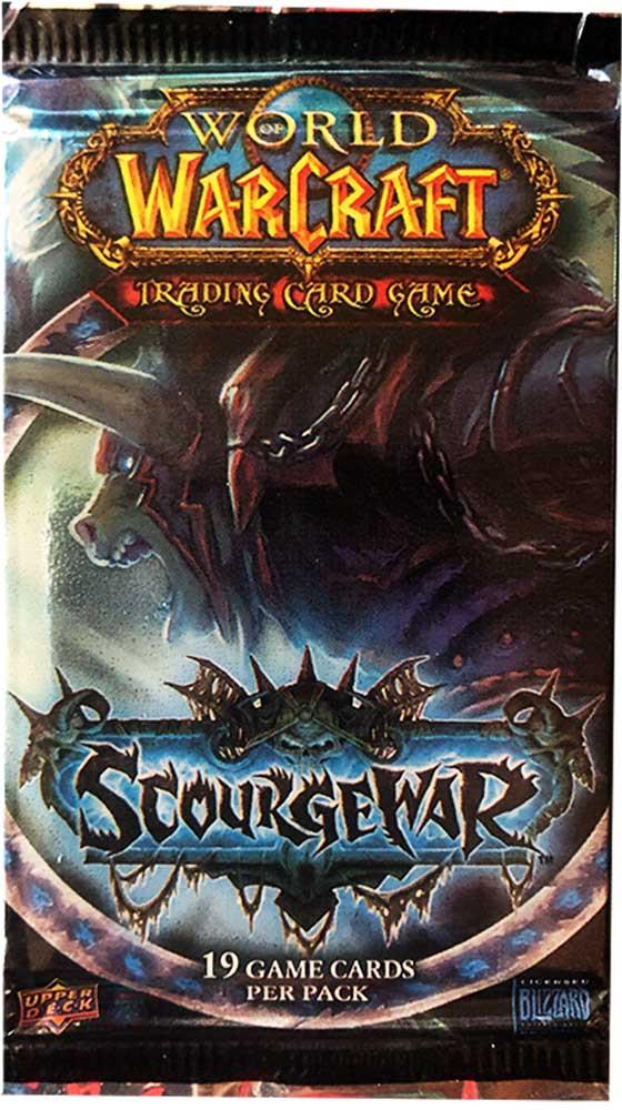 BLIZZARD ENTERTAINMENT  Scourgewar World of Warcraft TCG Booster Pack 