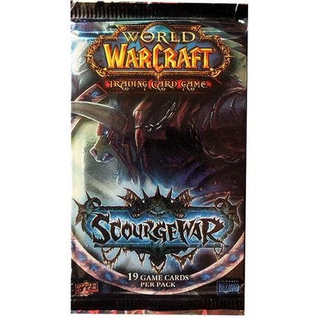 BLIZZARD ENTERTAINMENT  Scourgewar World of Warcraft TCG Booster Pack 