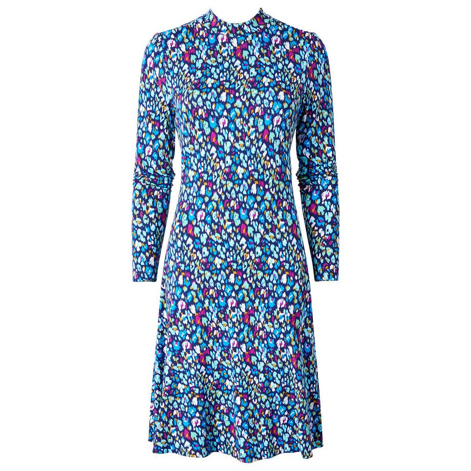 Joe Browns Robe Courte en Jersey Imprimée Col Montant  
