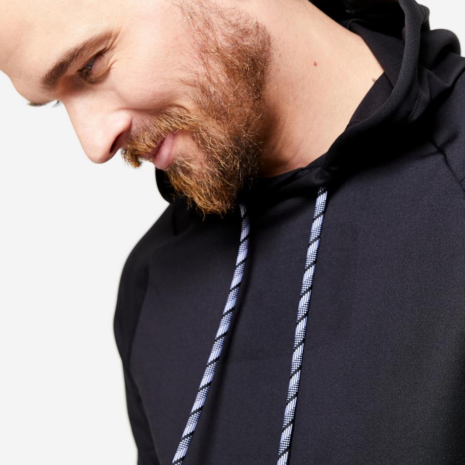 DOMYOS  Felpa uomo traspirante con cappuccio 