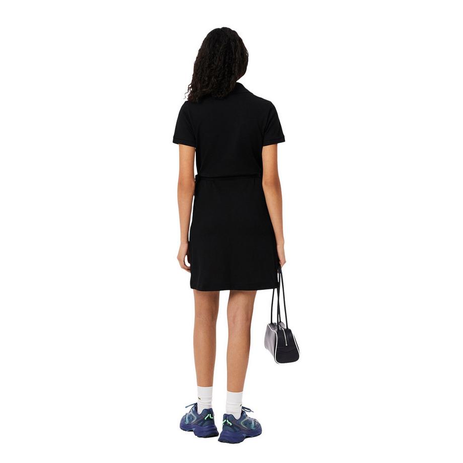 LACOSTE Robe Portefeuille Manches Courtes  