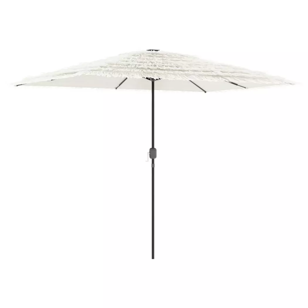 VidaXL - Parasol de jardin, One Size, Blanc